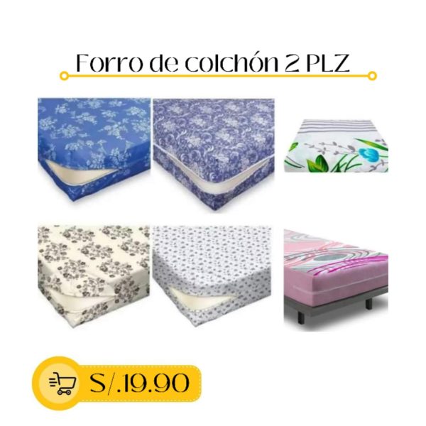 Forro de colchón 2 plazas