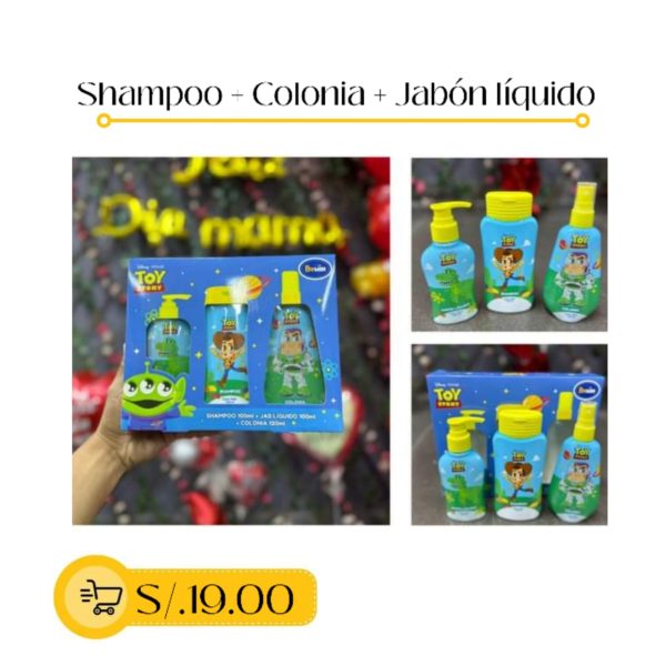 Shampoo - colonia + jabón líquido