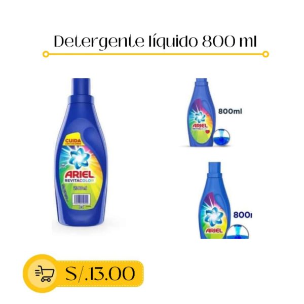 Detergente líquido 800 ml