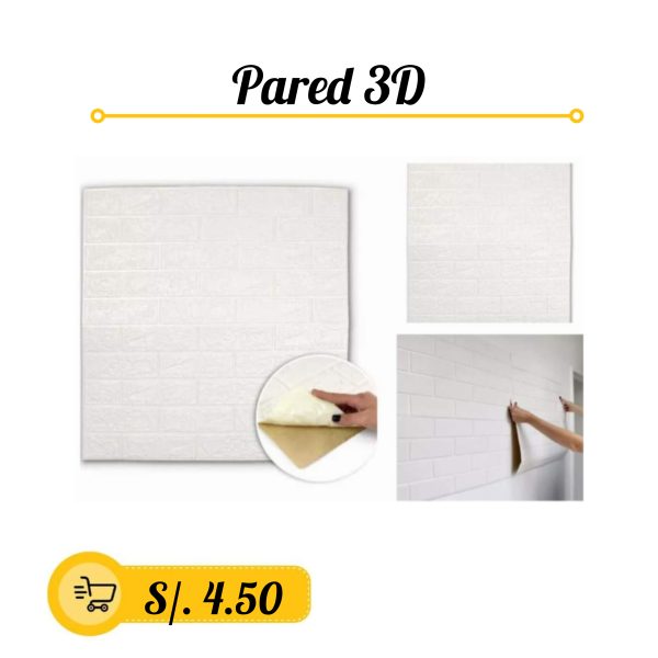 Pared 3 D