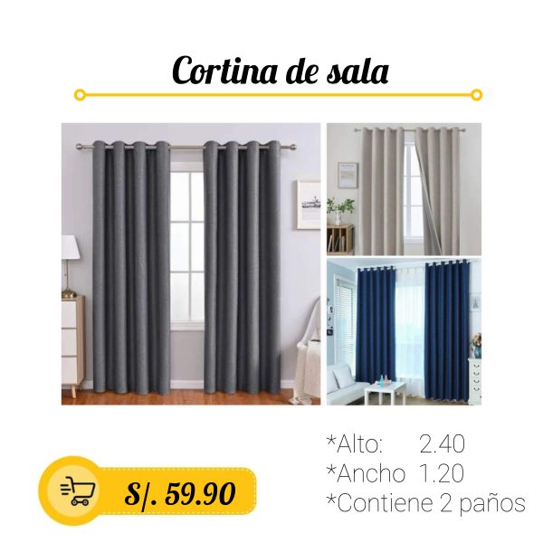 Cortina de sala