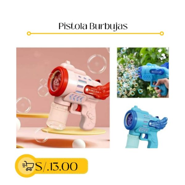 Pistola burbujas