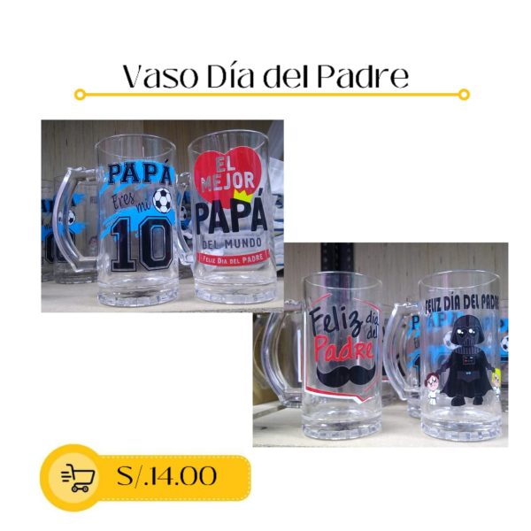 Vaso día del padre