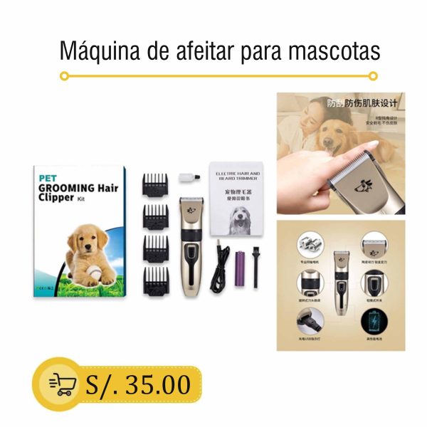 Máquina de afeitar para mascotas